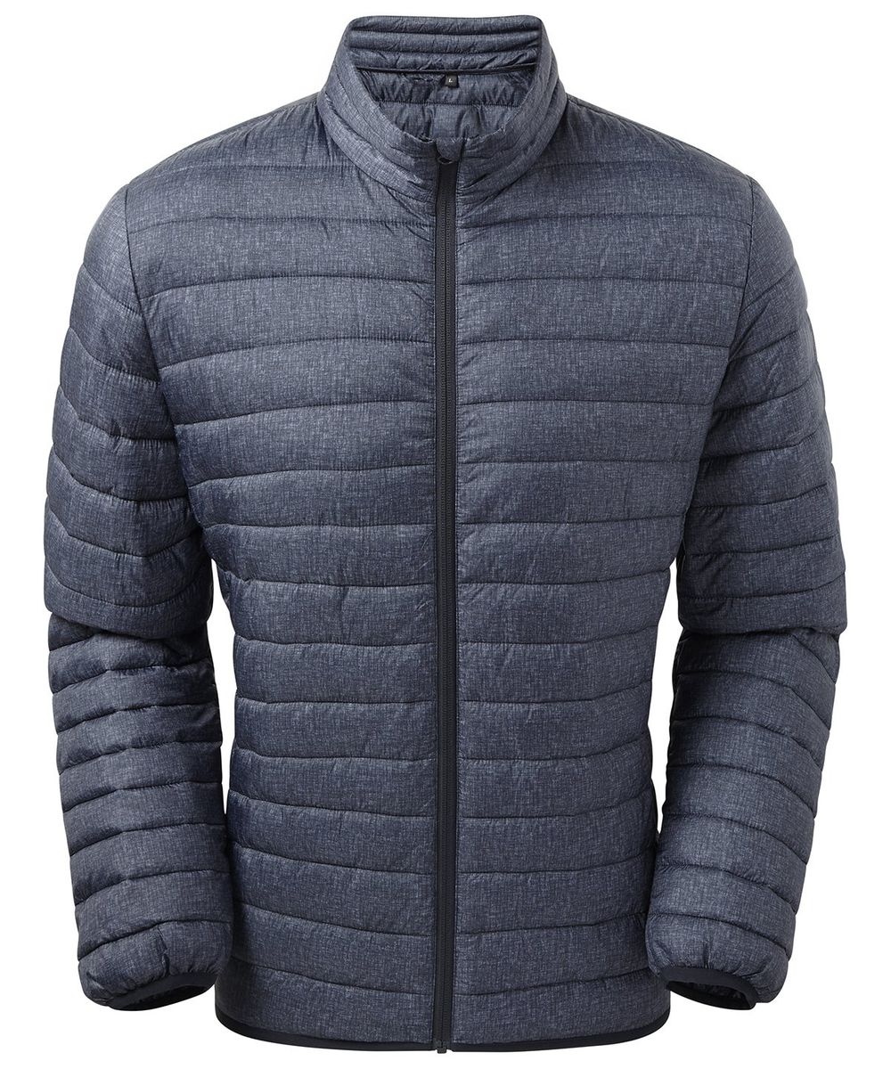 Melange padded jacket - 2786