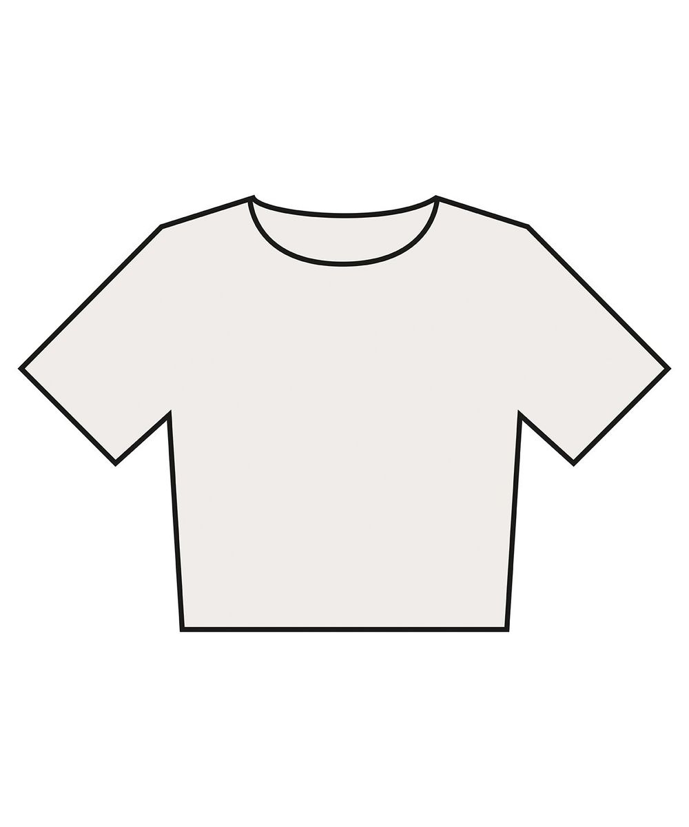 Women´s Heavyweight Washed Cropped Tee - Bella+Canvas