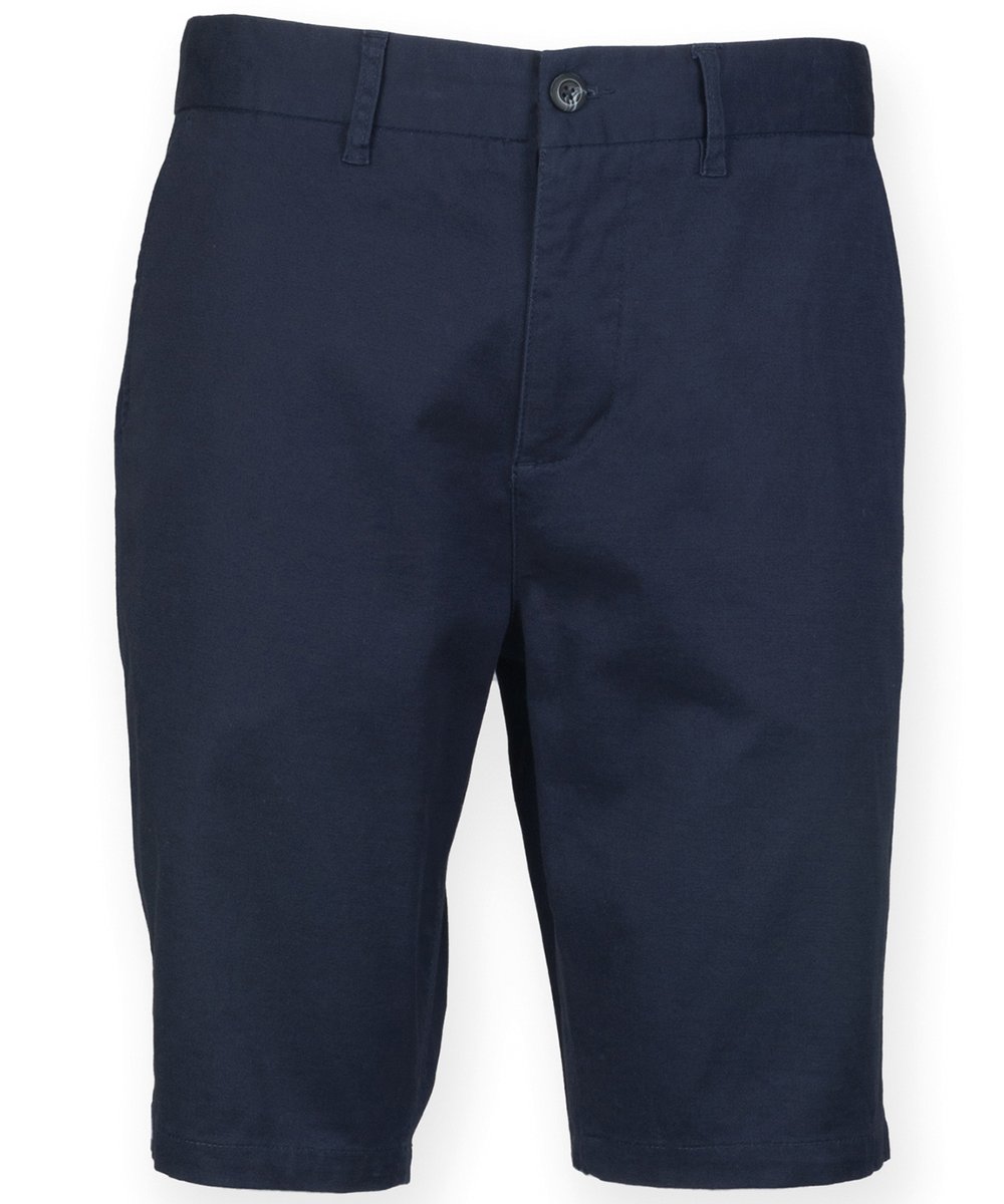 Stretch chino shorts - Front Row