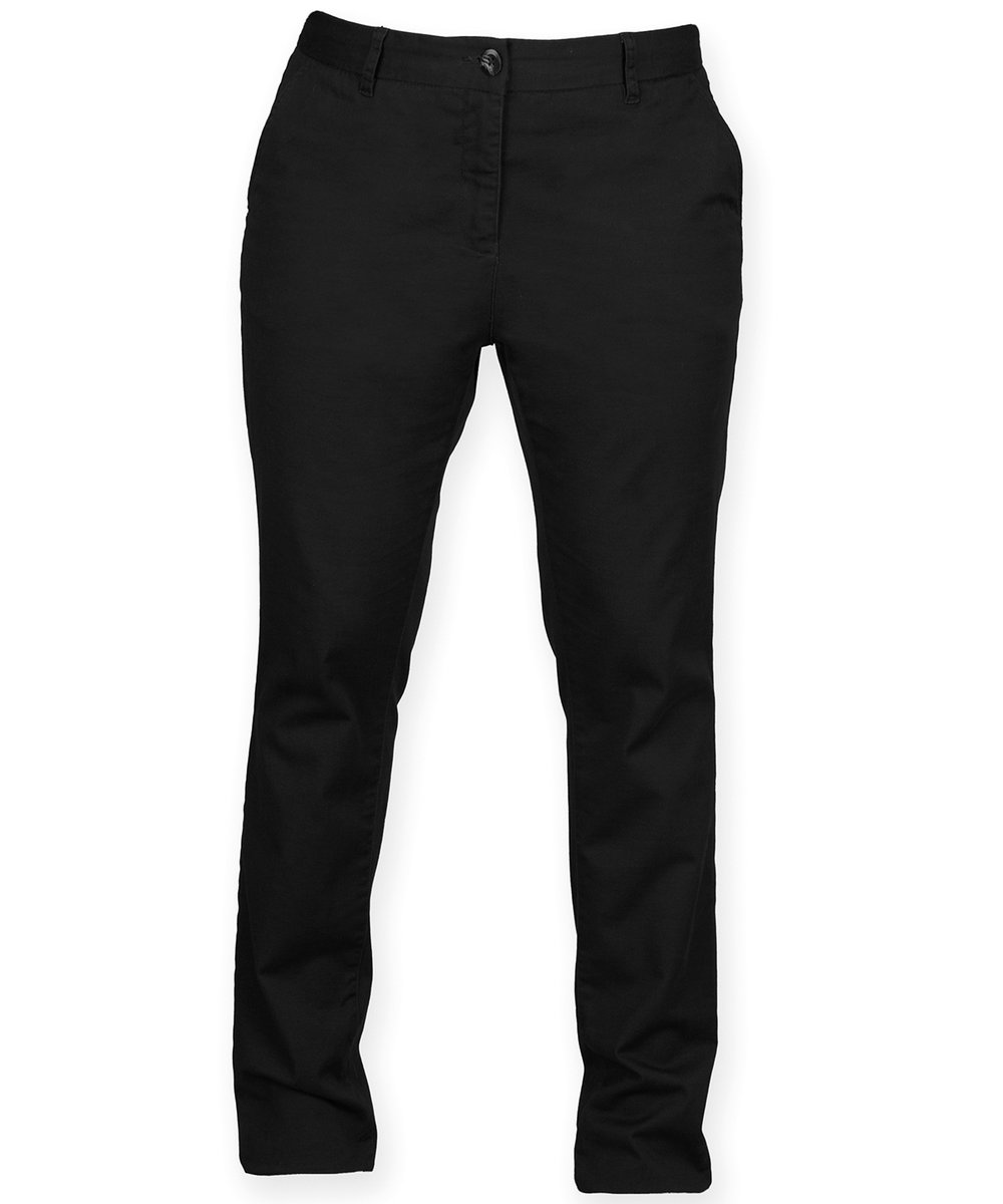 Women's stretch chinos - Front Row