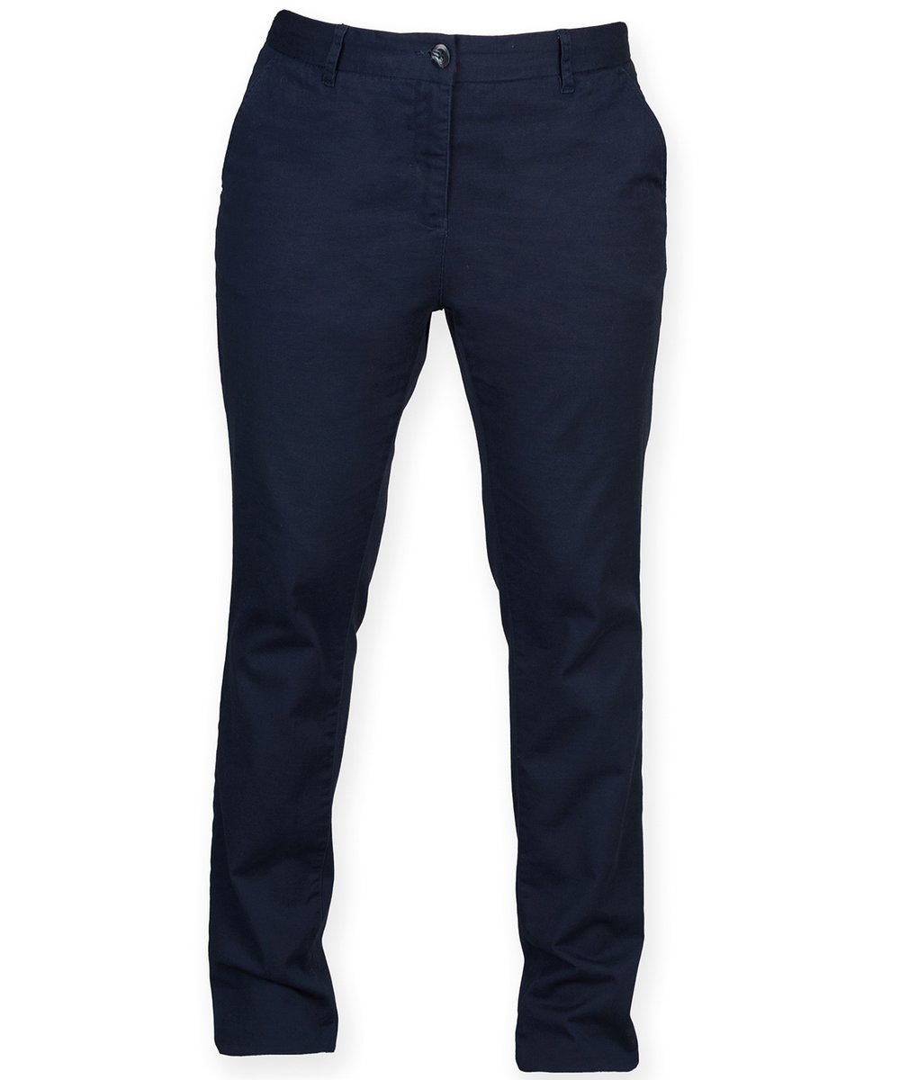 Women's stretch chinos - Front Row