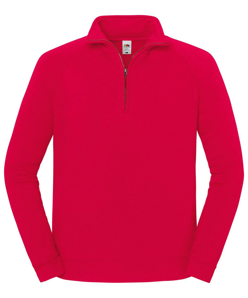 Iconic premium zip-neck sweat - Fruit of the Loom