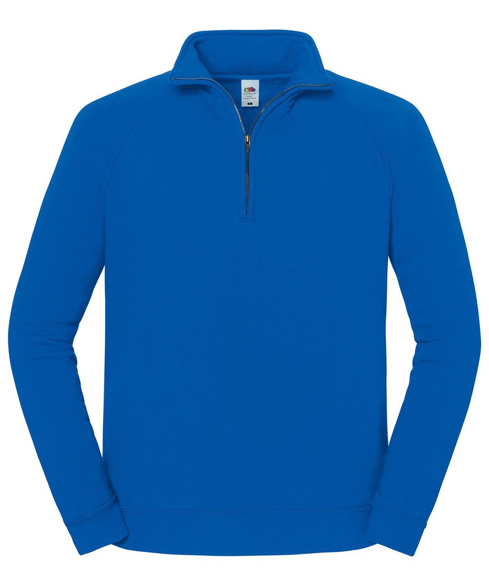 Iconic premium zip-neck sweat - Fruit of the Loom