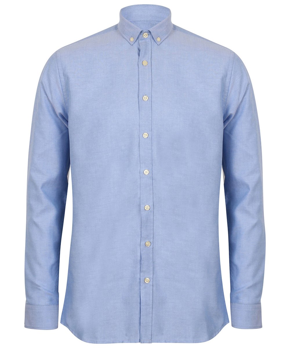Modern long sleeve Oxford shirt - Henbury