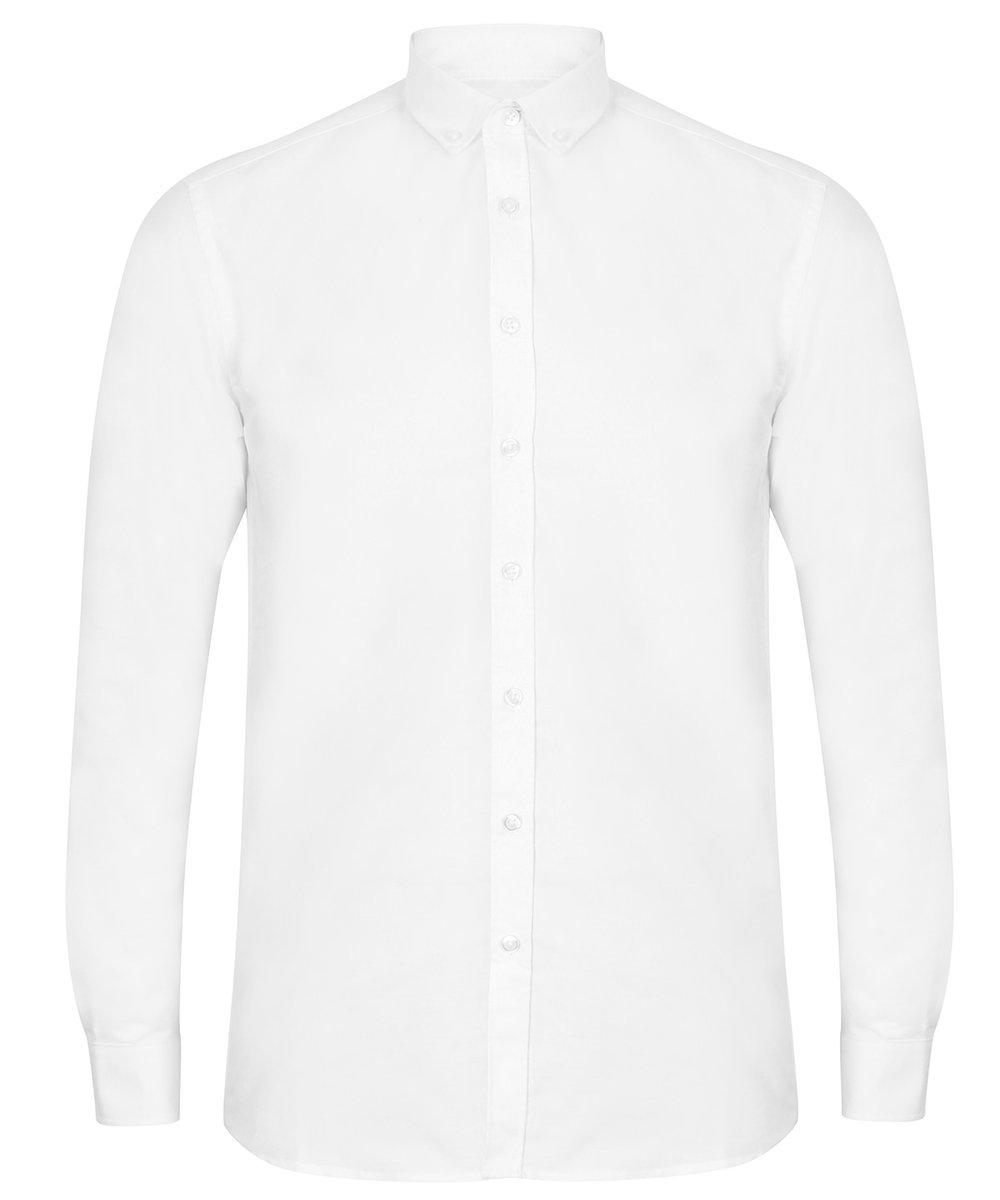Modern long sleeve Oxford shirt - Henbury