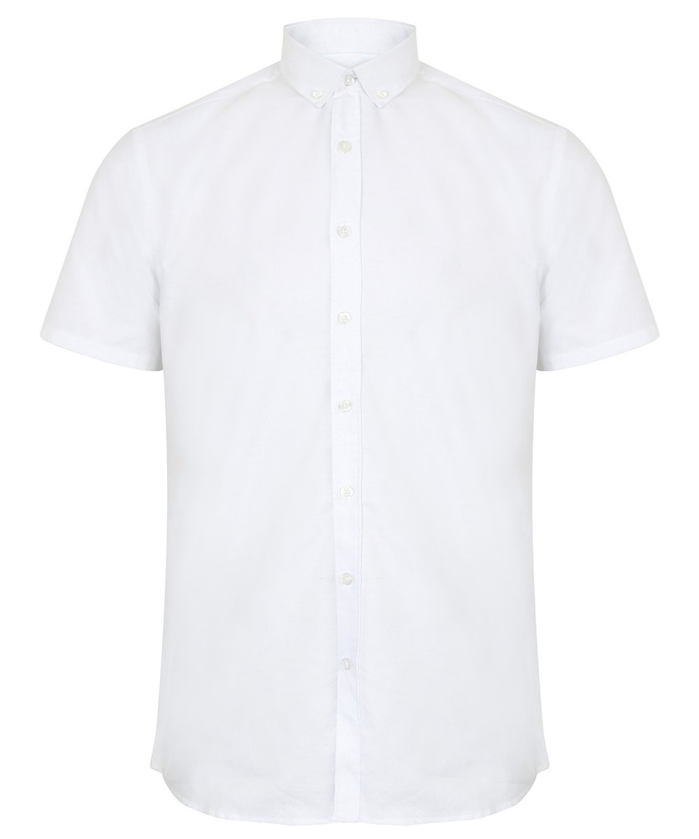 Modern short sleeve Oxford shirt - Henbury