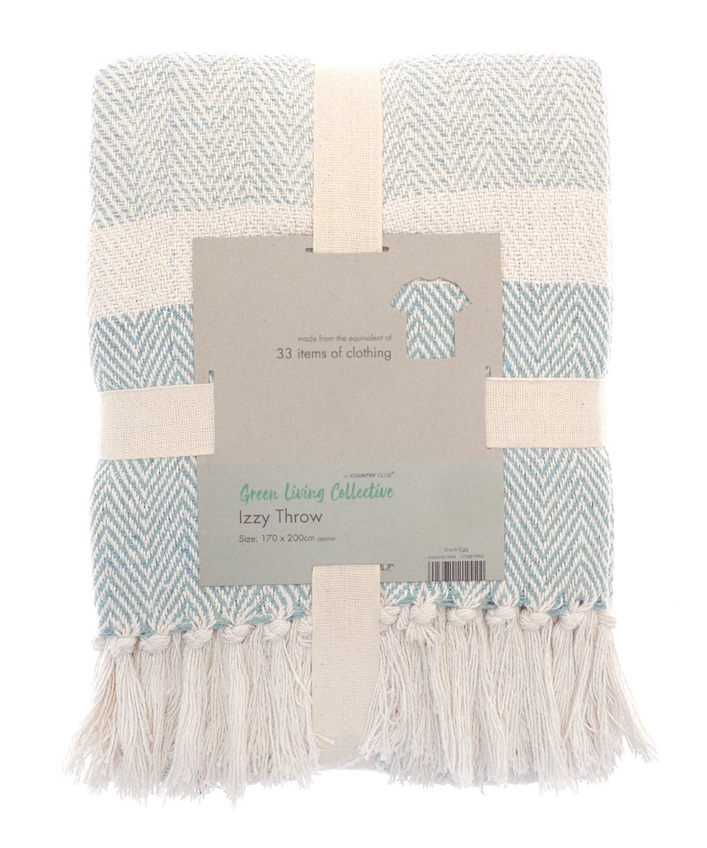 Izzy recycled throw - Home & Living