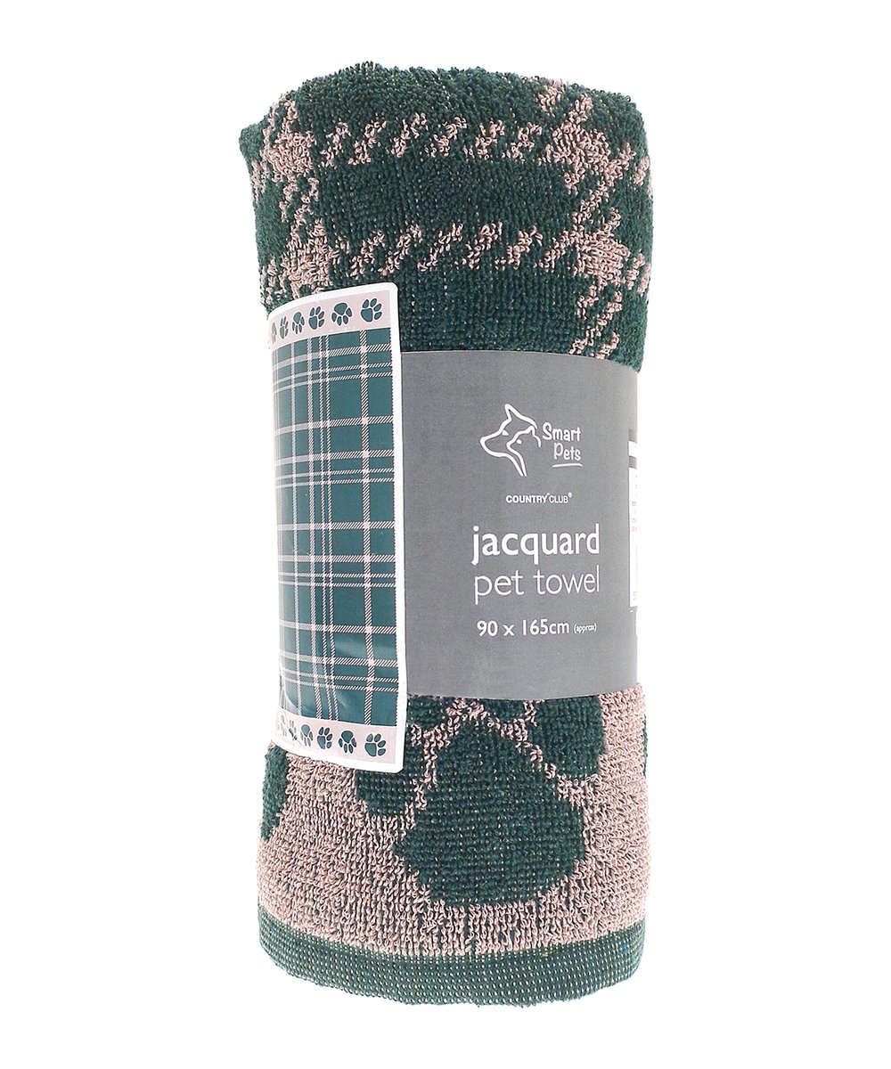 Jumbo terry jacquard dog towel - Home & Living