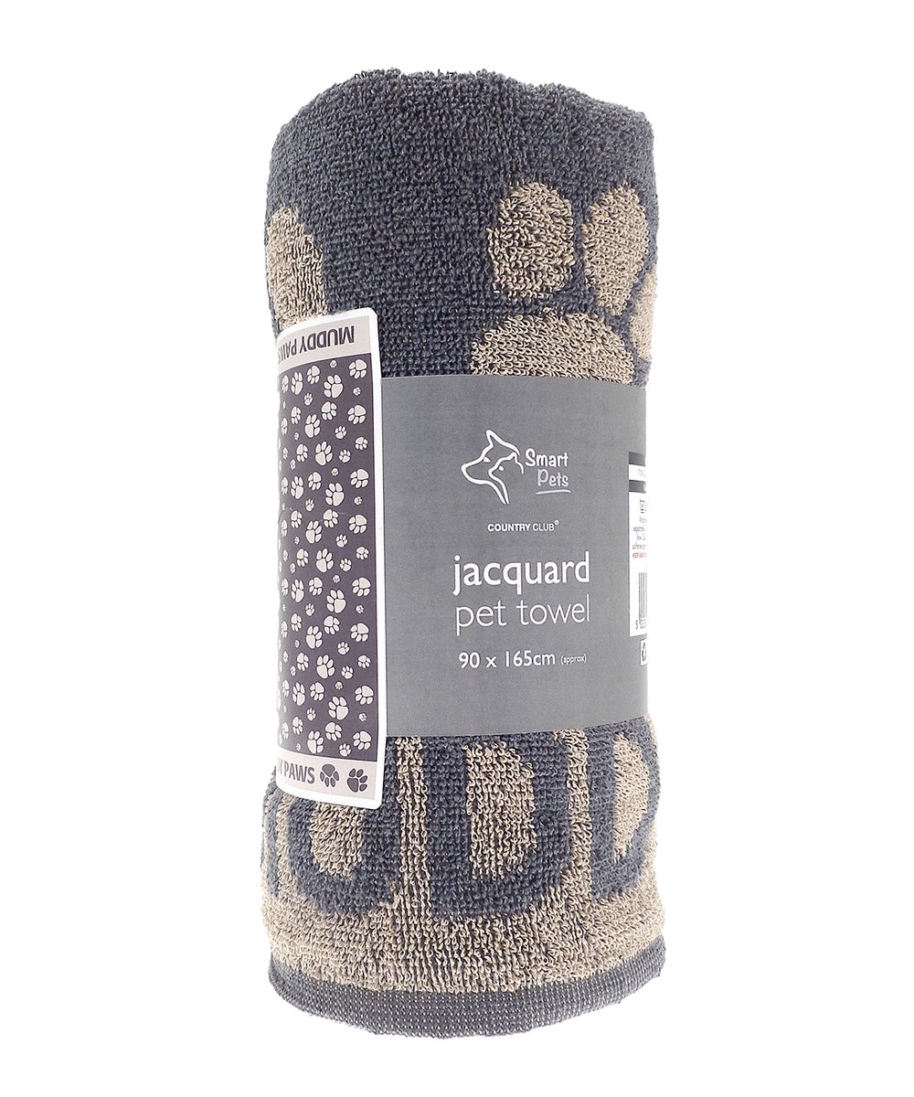 Jumbo terry jacquard dog towel - Home & Living