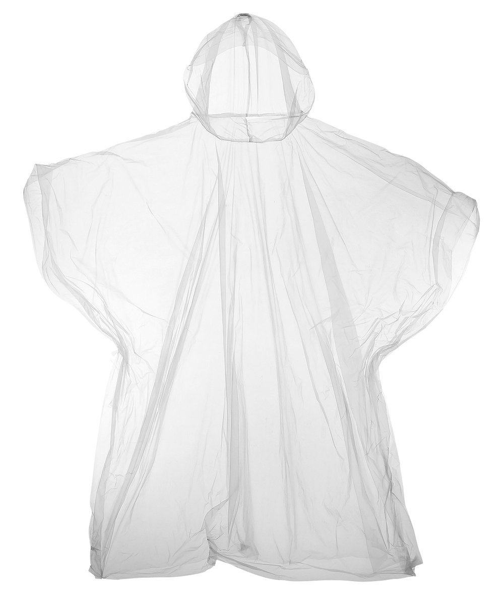Home & Living Kids emergency hooded plastic poncho