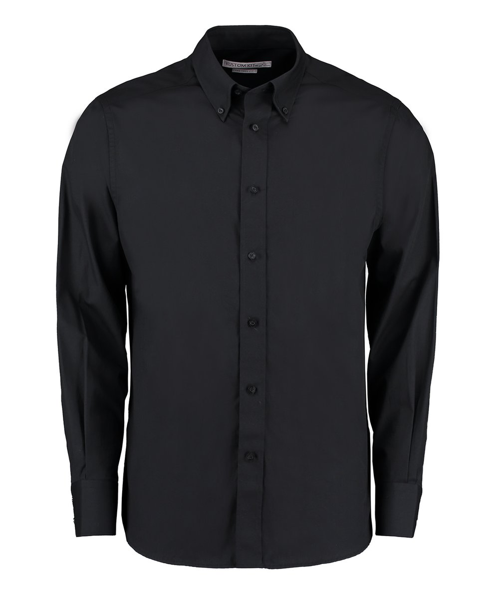 City business shirt long-sleeved (tailored fit) - Kustom Kit