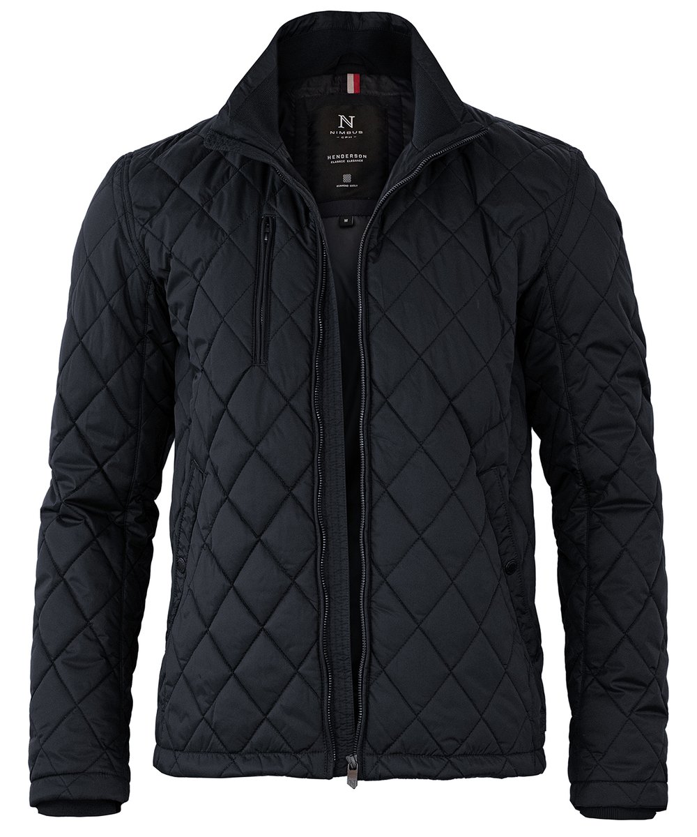 Henderson – stylish diamond quilted jacket - Nimbus