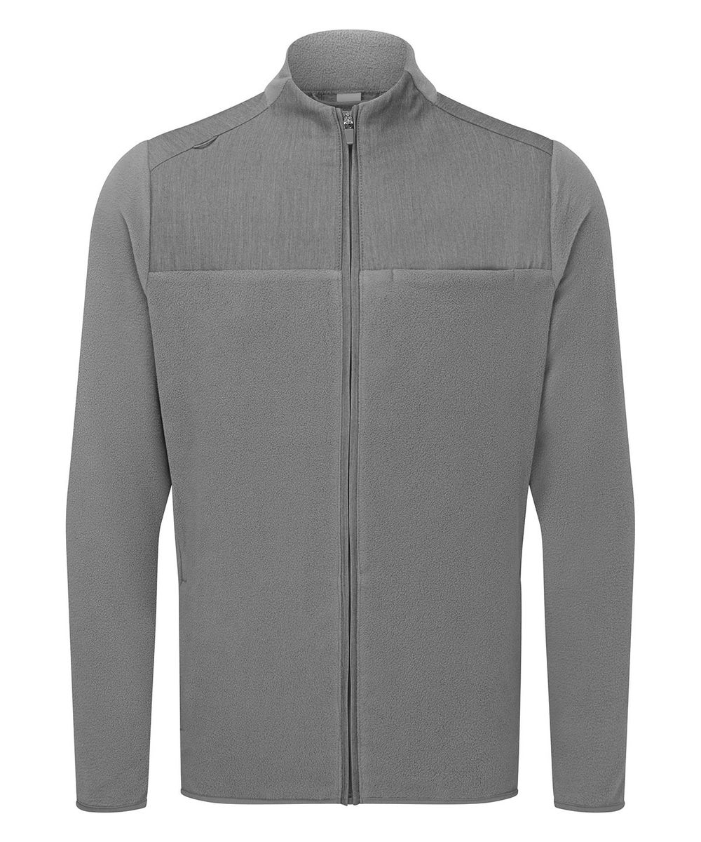 'Agility' men's panelled fleece jacket - Onna