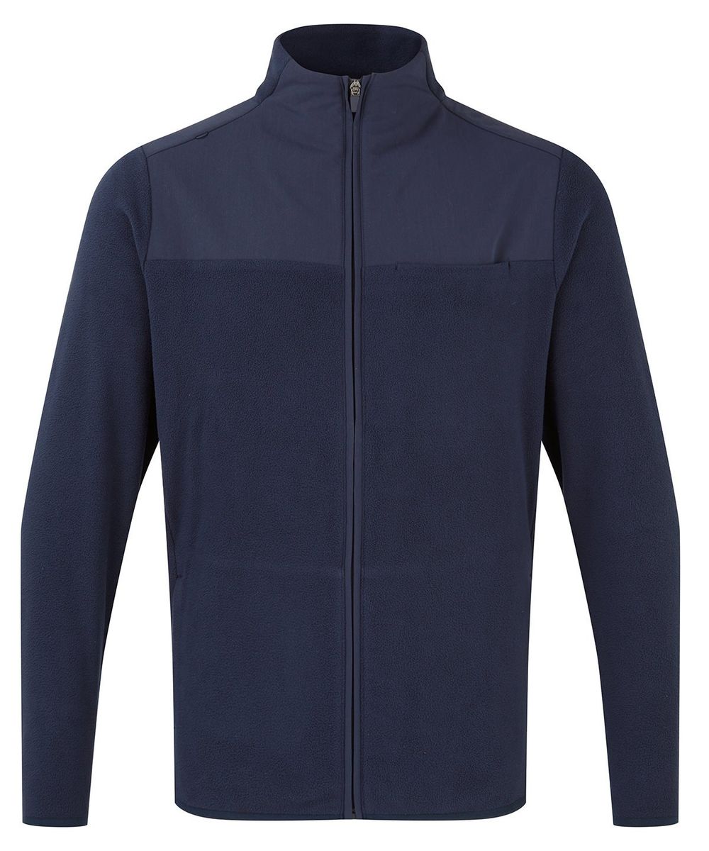 'Agility' men's panelled fleece jacket - Onna