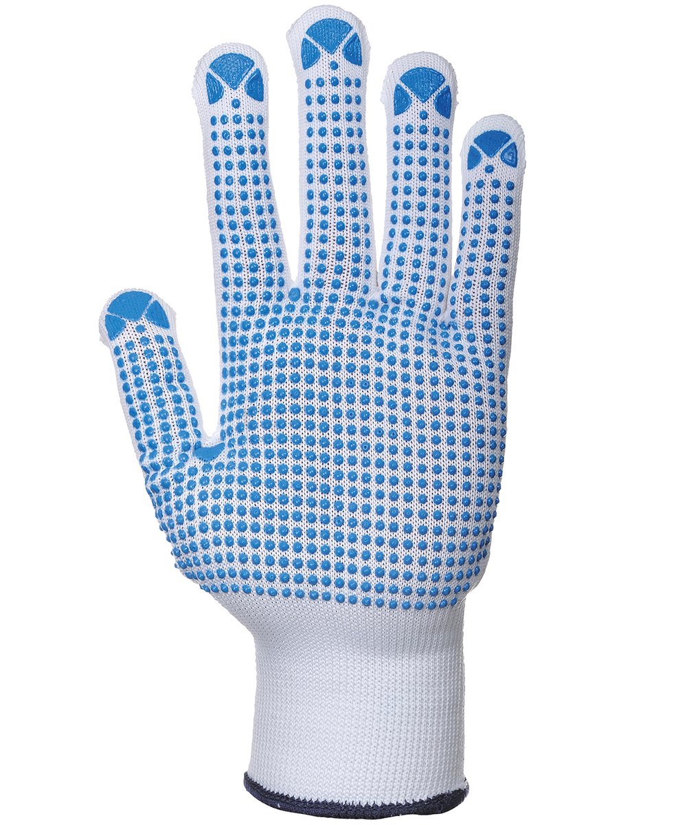 Nylon polka dot glove (A110) - Portwest