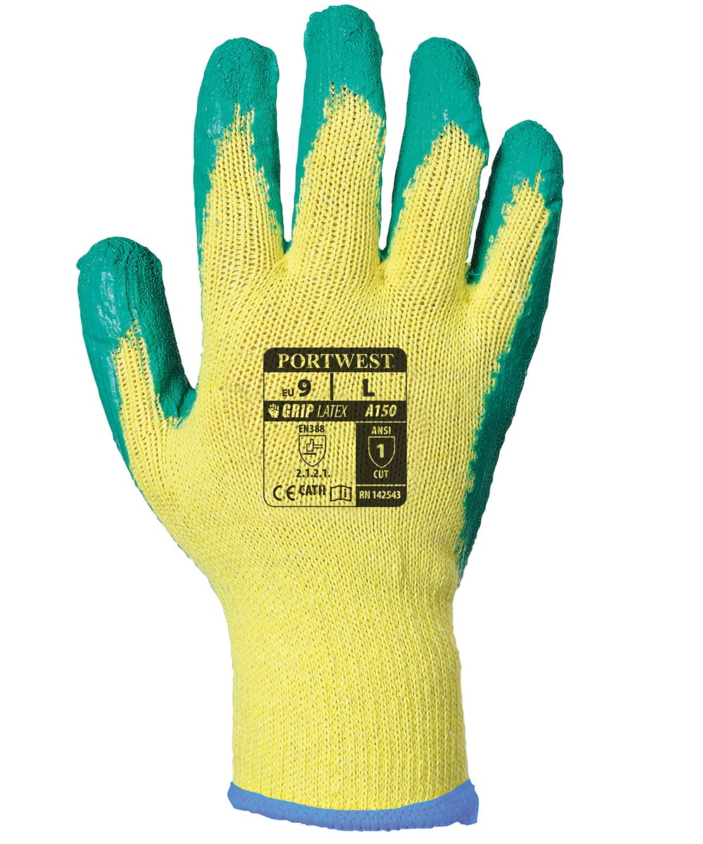 Classic grip glove - latex (A150) - Portwest