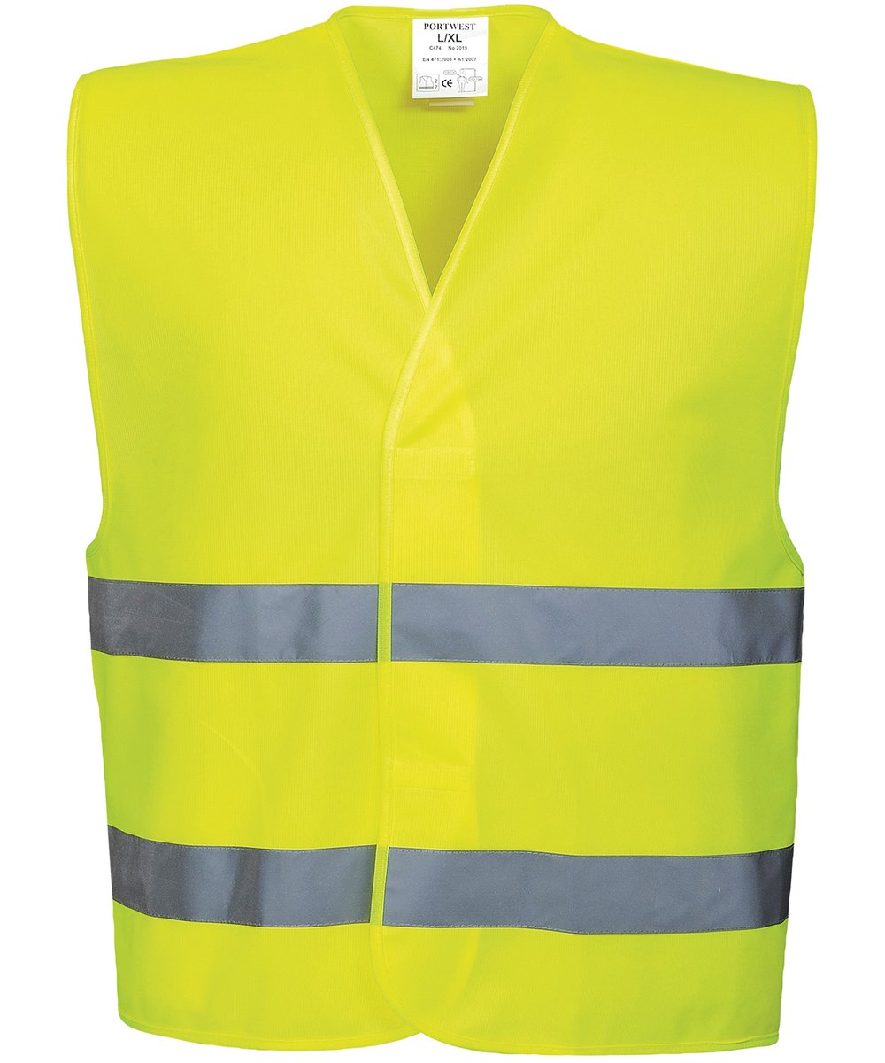 Hi-vis two-band vest (C474) - Portwest