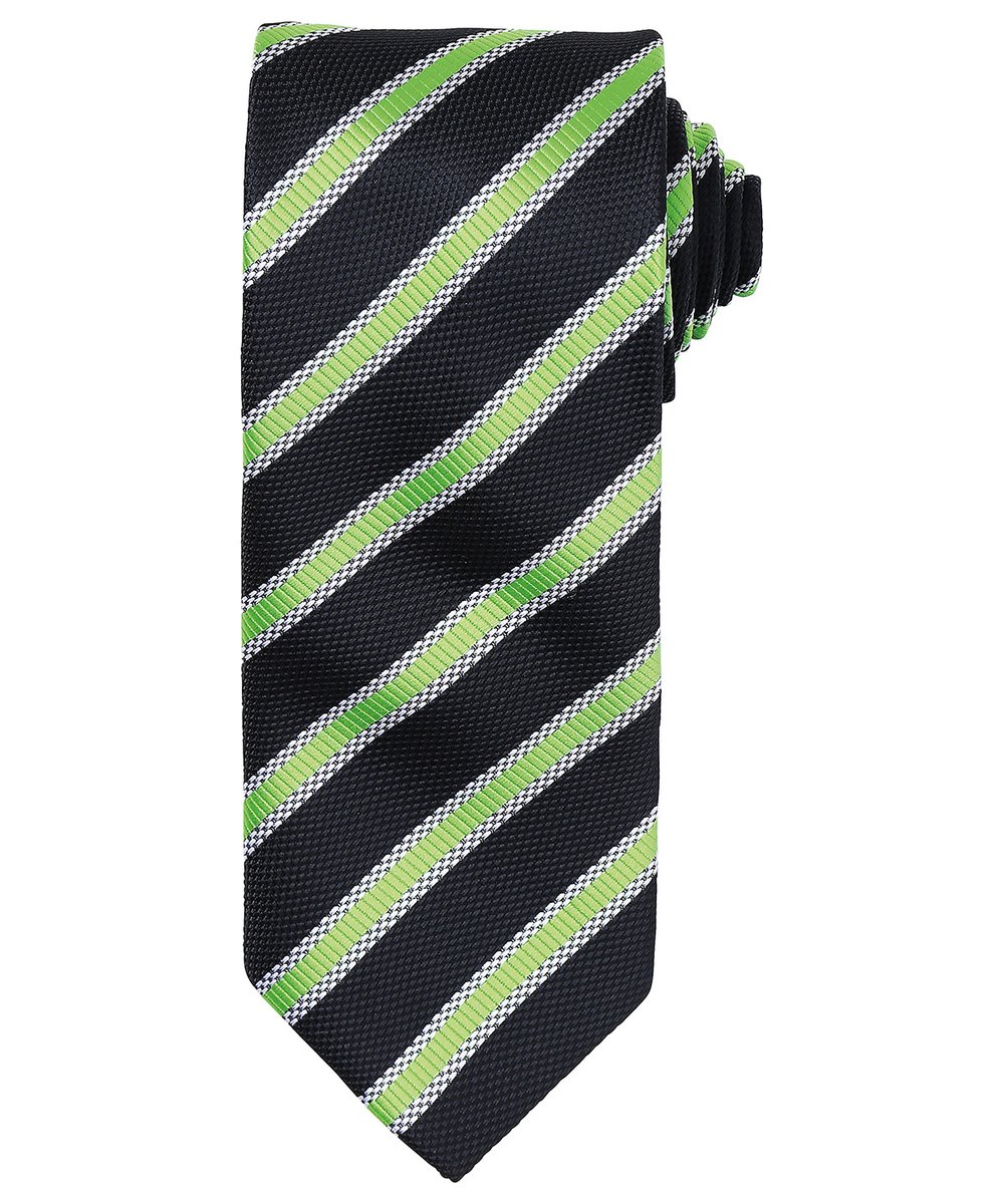 Waffle stripe tie - Premier