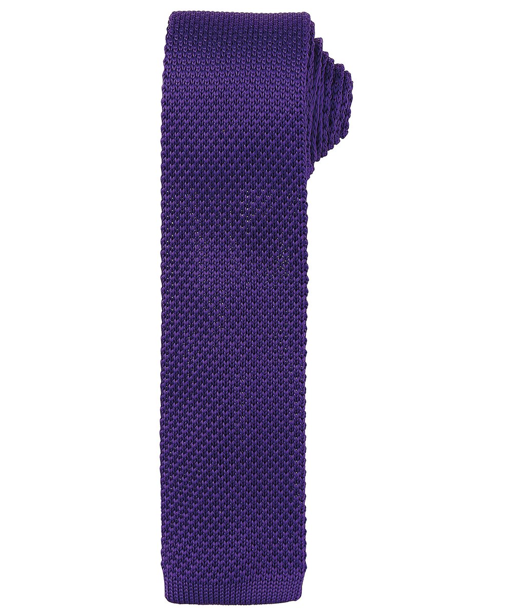 Slim knitted tie - Premier
