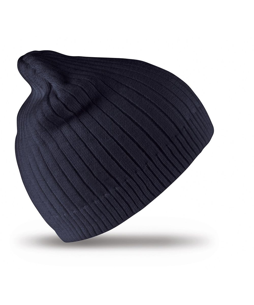 Cotton knitted beanie hat - Result Winter Essentials