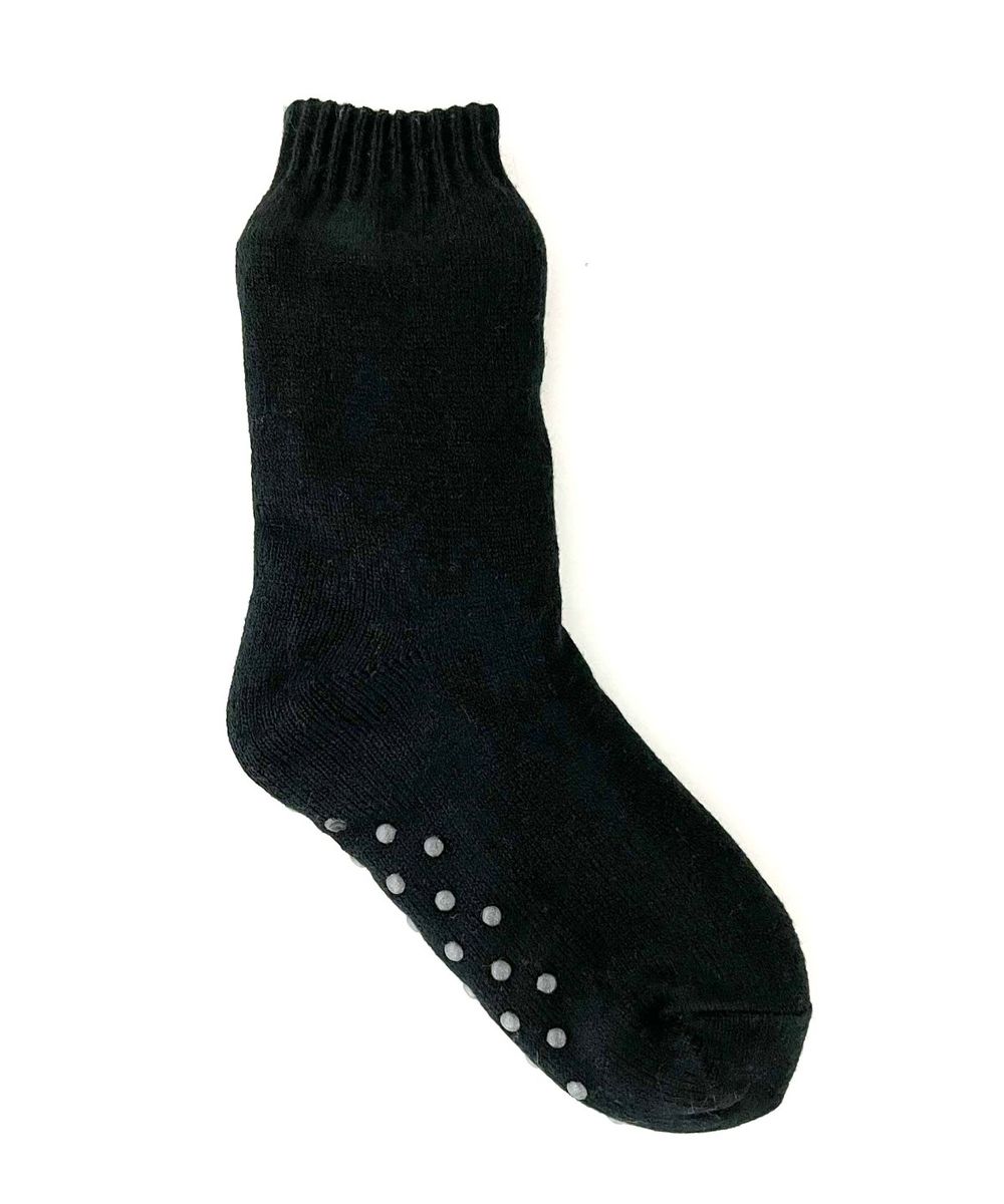 Ribbon Adult sherpa socks with turndown