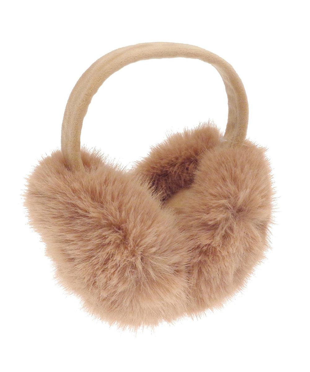 Luxury fur ear muffs - Ribbon