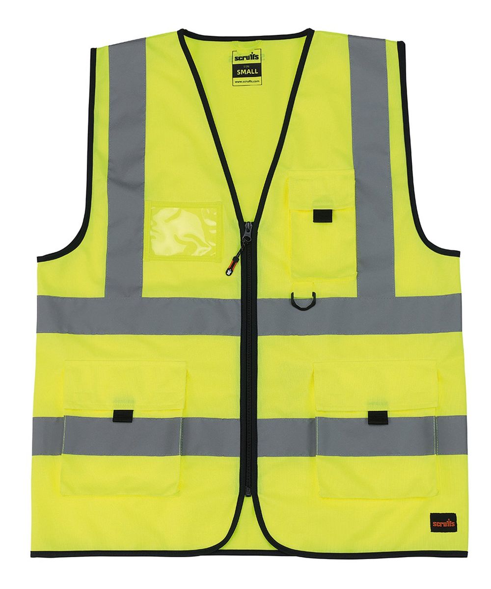 High-visibility technical vest - Scruffs