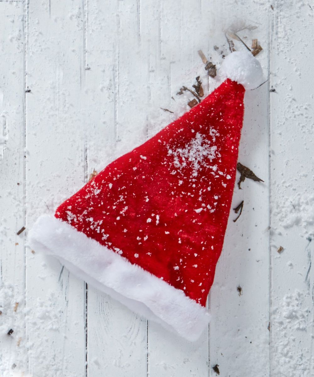 Plush Santa hat - The Christmas Shop