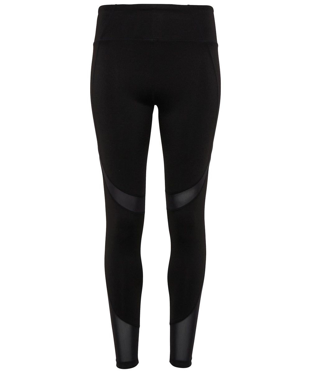 Women's TriDri® mesh tech panel leggings full-length - TriDri