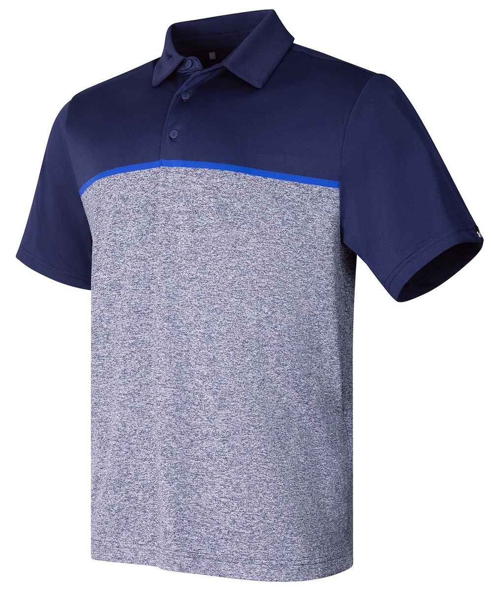 Under Armour Golf UA playoff 3.0 stripe polo LB – edge lit