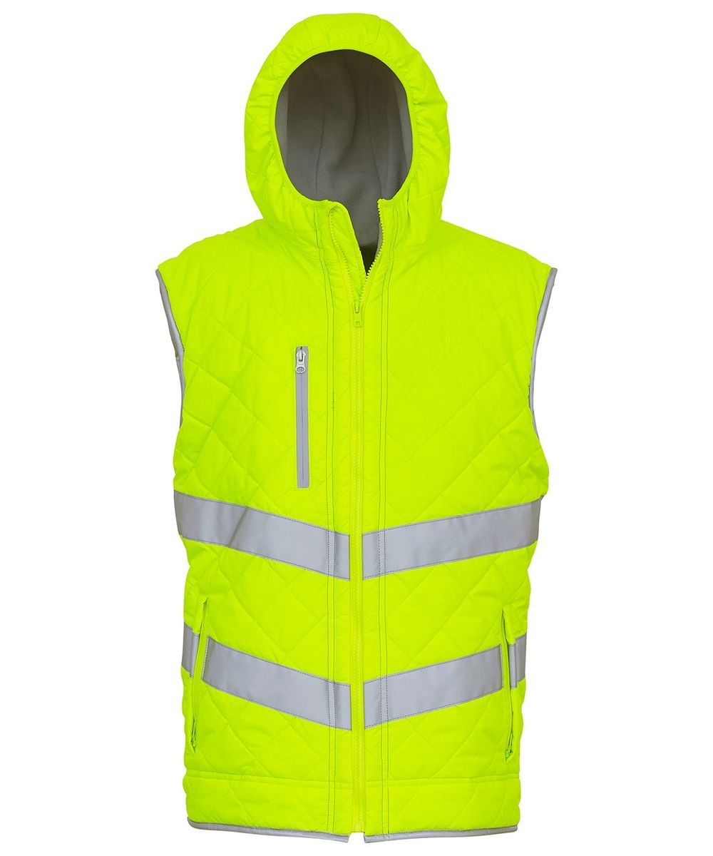 Hi-vis long sleeve waistcoat (HVJ200) - Yoko