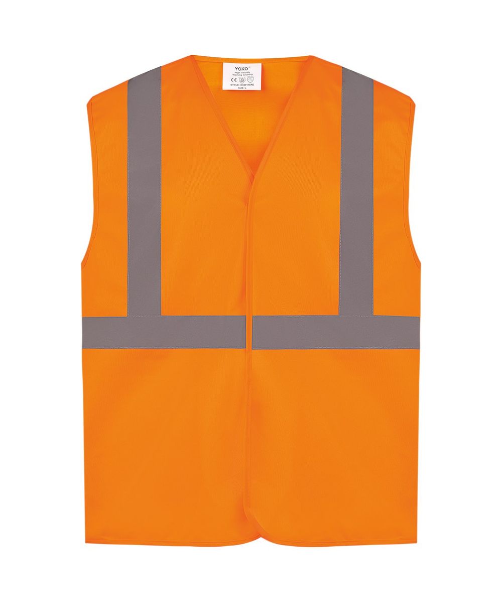 Hi-vis railway waistcoat class 2 (HVW118PE) - Yoko