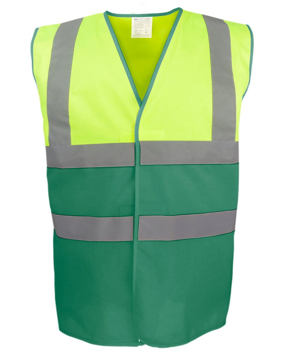 Hi-vis two-tone waistcoat (HVW122) - Yoko